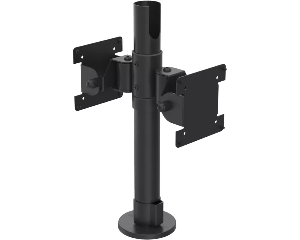 Ergonomic Solutions SpacePole POS SPV1103-FX-02 POS-System-Zubehör POS-Halterung Schwarz Metall 75 x 75 mm 100 x 100 mm