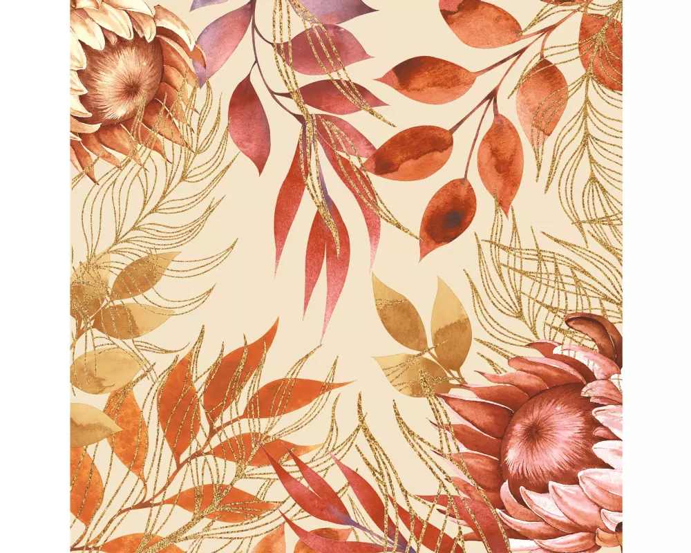 Paper + Design Servietten Herbstblüten 33 cm x 33 cm, 20 Stück