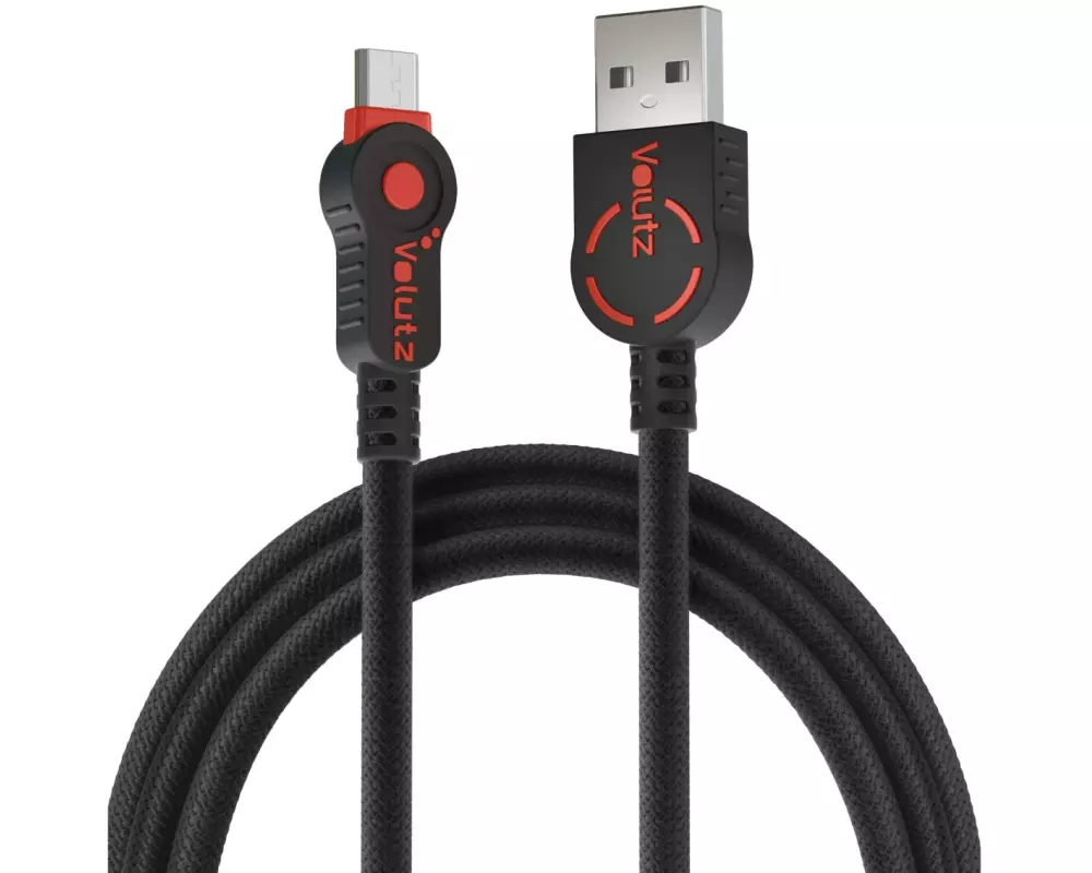 Volutz USB 2.0-Kabel Equilibrium+ USB A - Micro-USB B 1 m