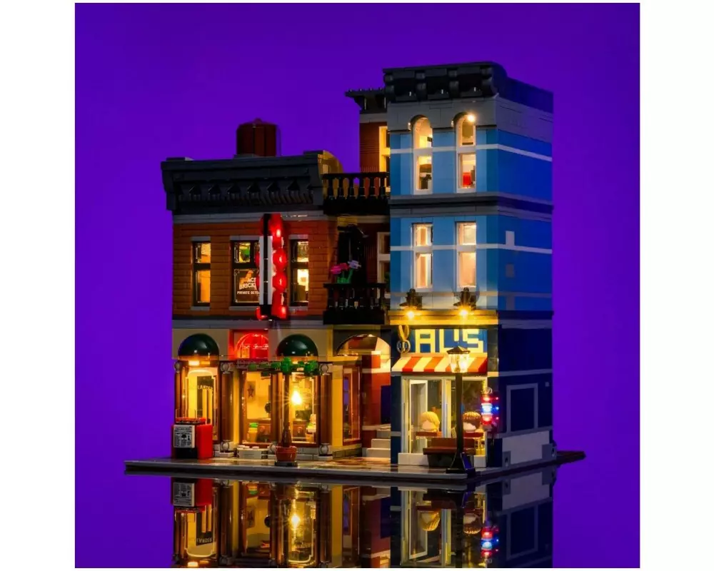 Light My Bricks LED-Licht-Set für LEGO 10246 Detektiv-Büro