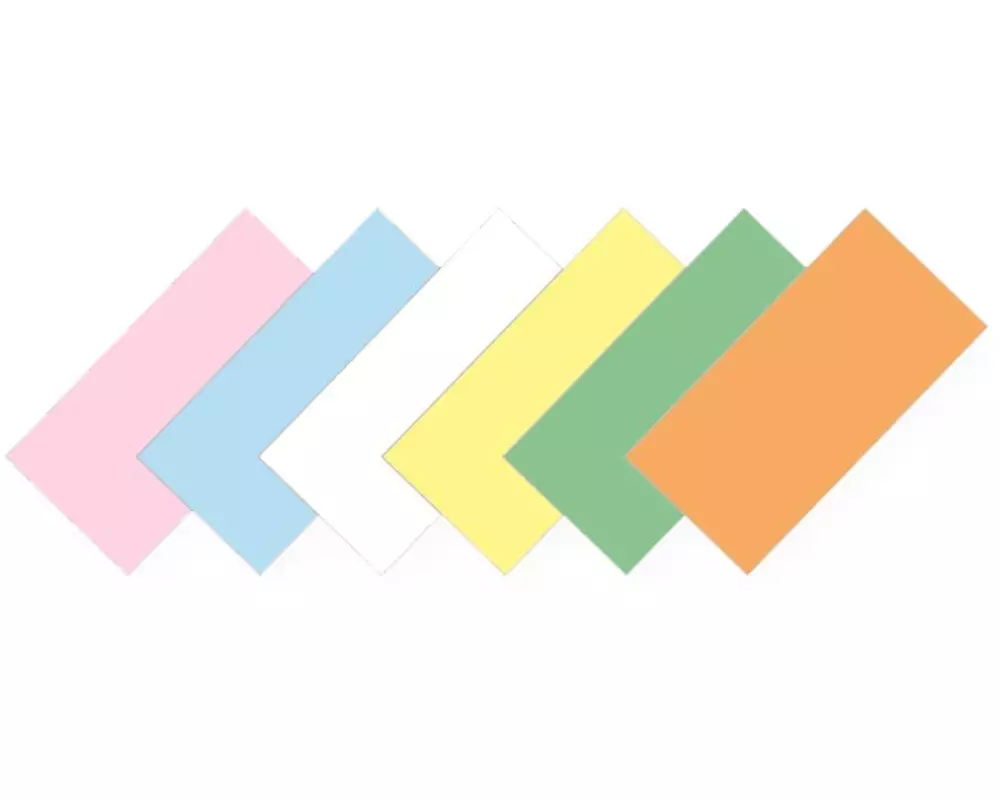 Berec Moderationskarten 20.5 cm x 9.5 cm, 300 Stück