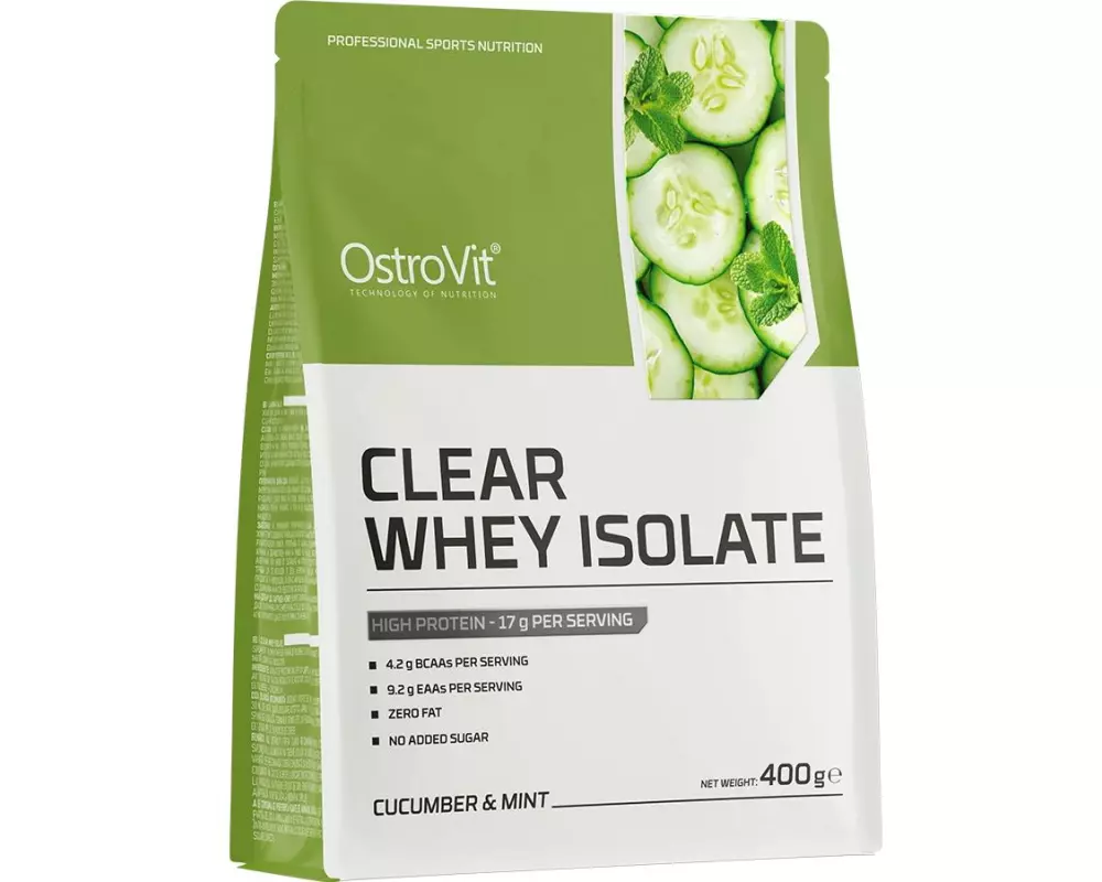 Ostrovit Pulver Clear Whey Isolate Gurke/Minze 400 g