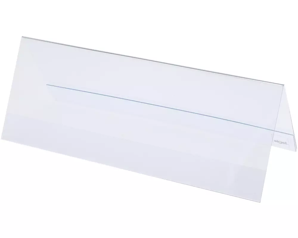 Sigel Tischaufsteller 24 x 9 cm, 5 Stück