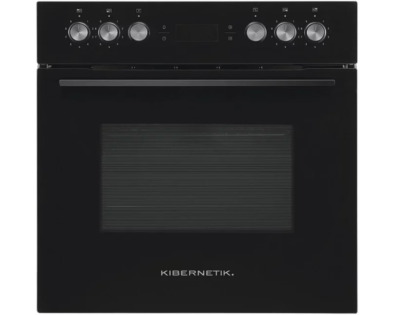 Kibernetik MasterSeries EBO708 Einbau Umluft Backofen schwarz A+