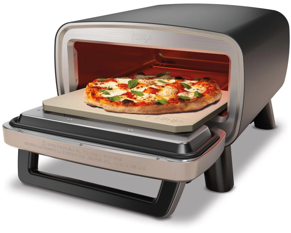 Ninja Outdoor-Elektro-Pizzaofen und Heissluftfritteuse MO201EU
