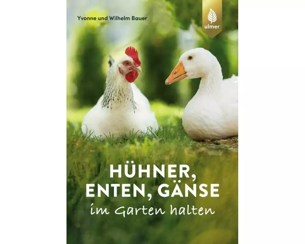 Hühner, Enten, Gänse im Garten halten