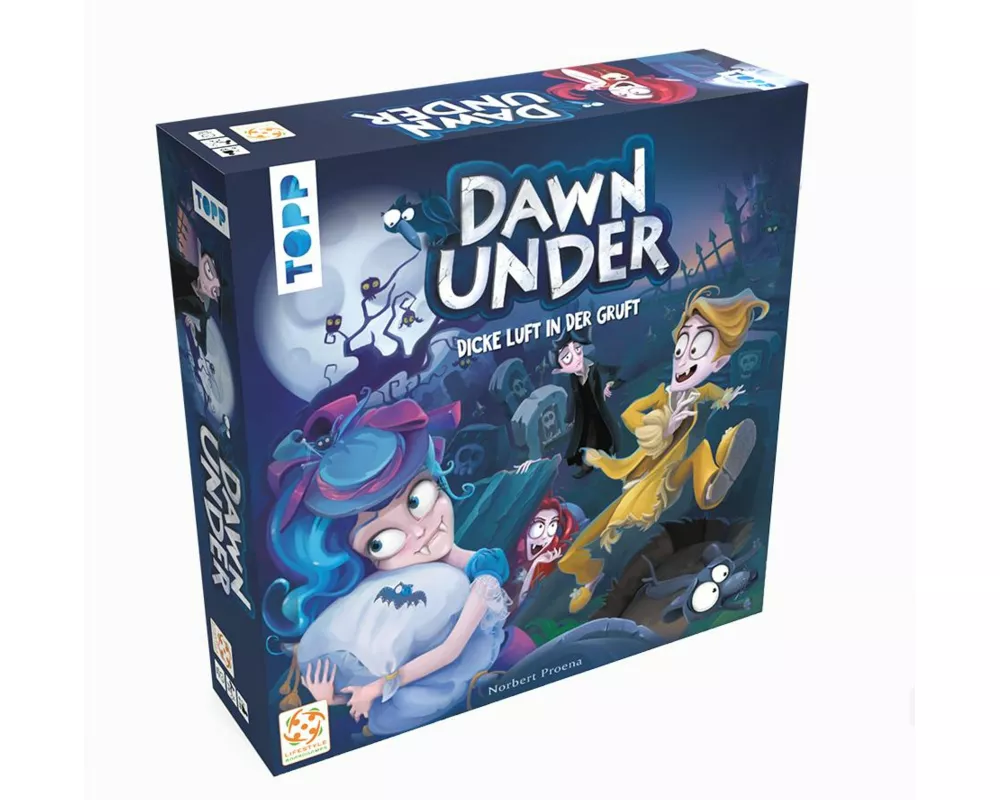 Dawn Under - Dicke Luft in der Gruft. Neuausgabe des Deutschen Kinderspiels 2004