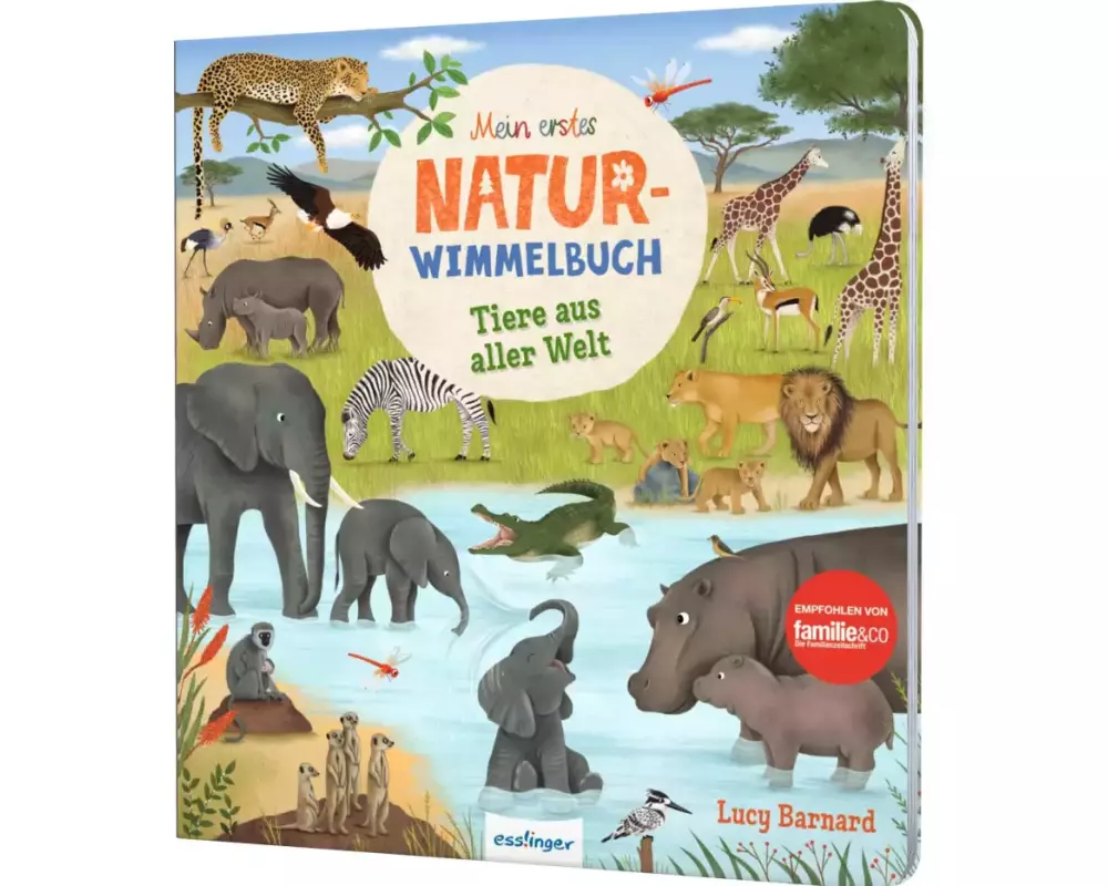 Mein erstes Natur-Wimmelbuch: Tiere aus aller Welt