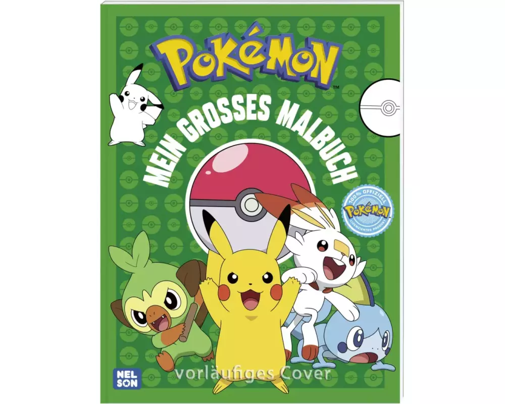 Pokémon Activity-Buch: Mein großes Malbuch