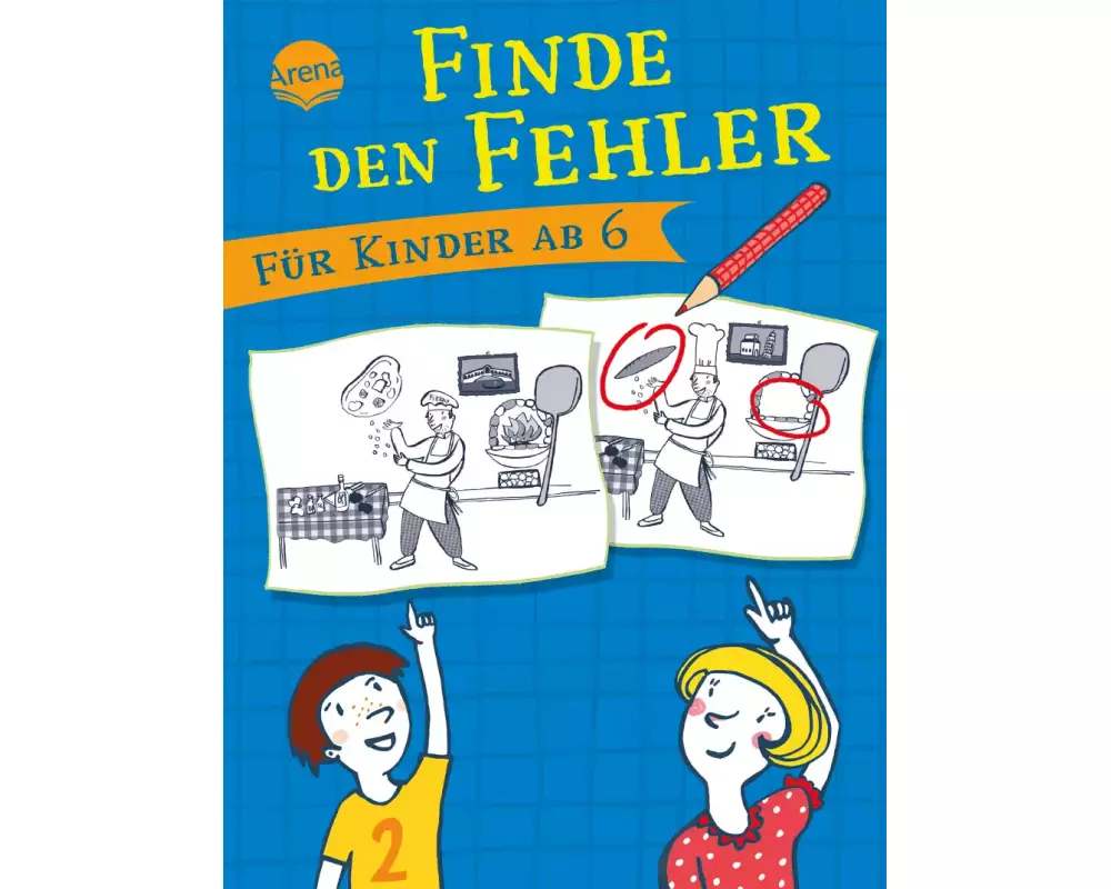 Finde den Fehler. Für Kinder ab 6