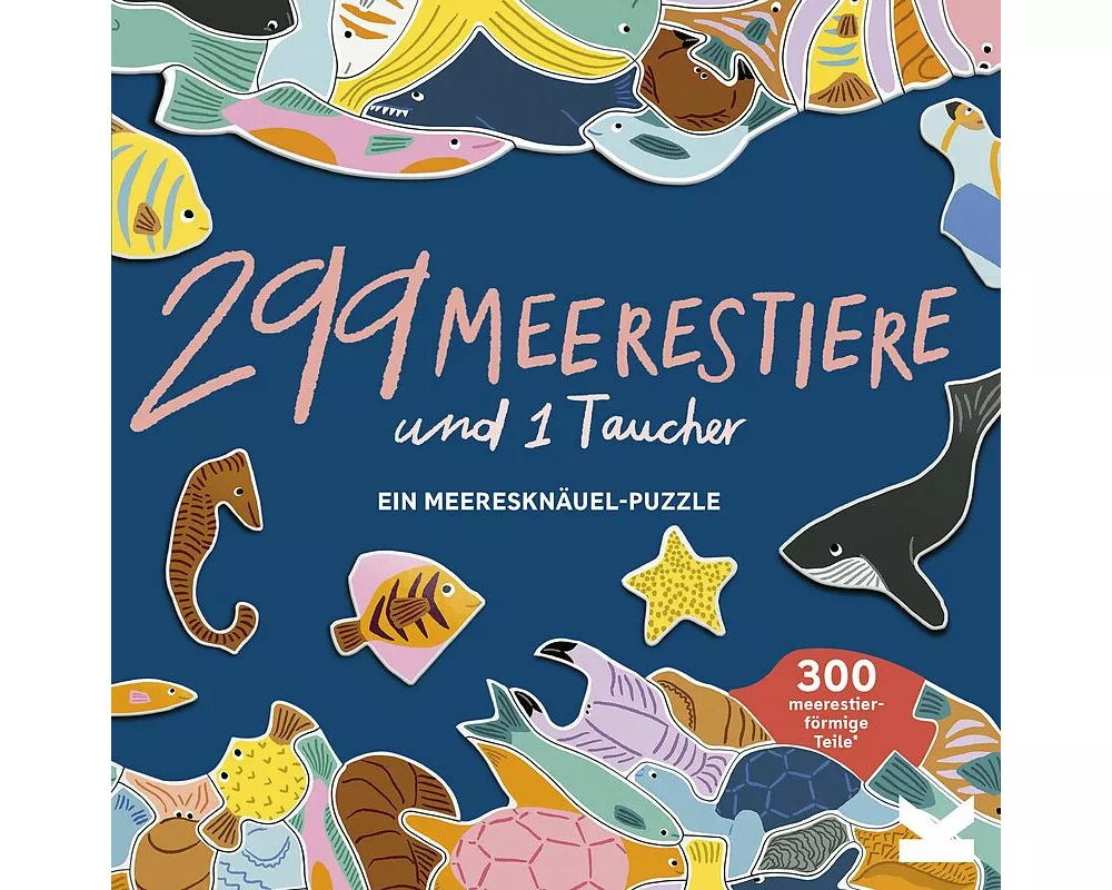 299 Meerestiere und 1 Taucher