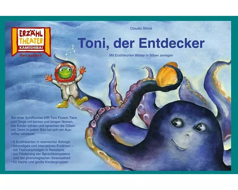 Toni, der Entdecker / Kamishibai Bildkarten