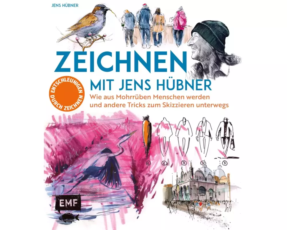 Zeichnen mit Jens Hübner – Entschleunigen durch Zeichnen
