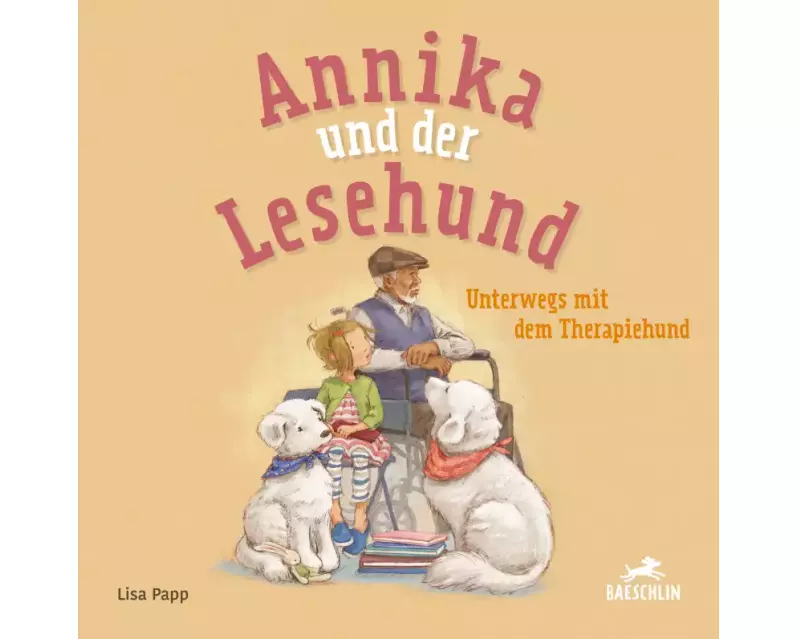 Annika und der Lesehund unterwegs mit dem Therapiehund