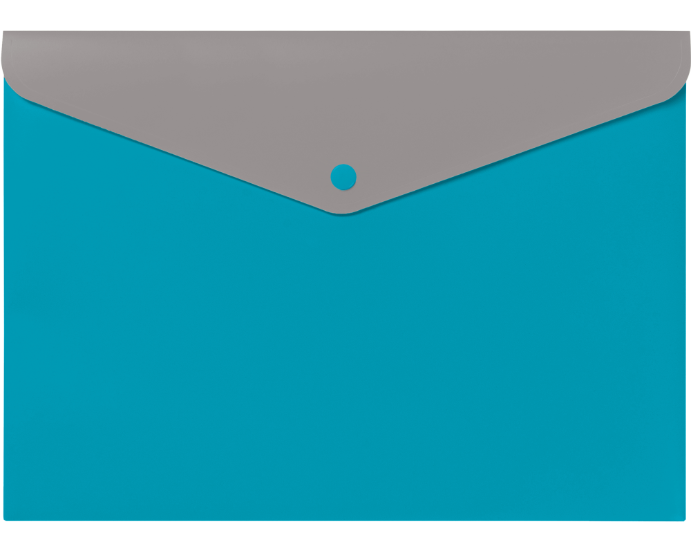 KOLMA Dokumententasche Doppia A4 08.157.20 blau/grau