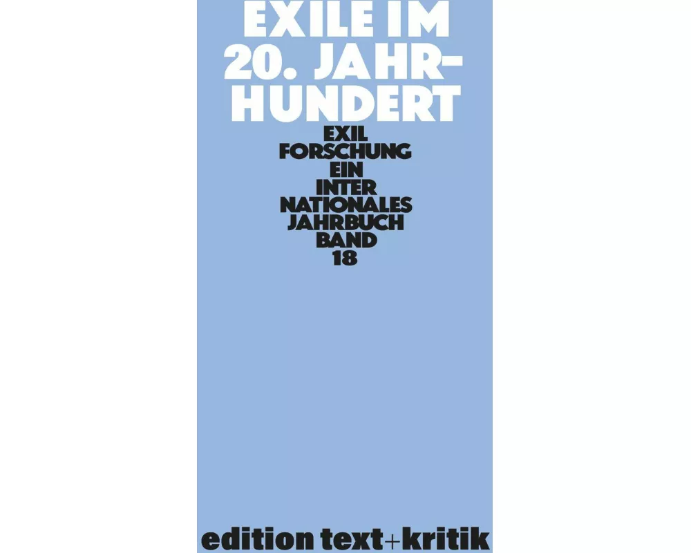 Exile im 20. Jahrhundert