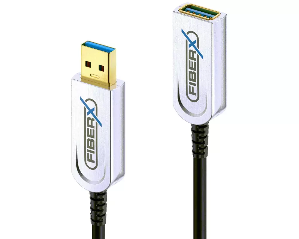 PureLink FiberX USB 3.1-Verlängerungskabel FX-I650 AOC USB-A - USB-A 50 m