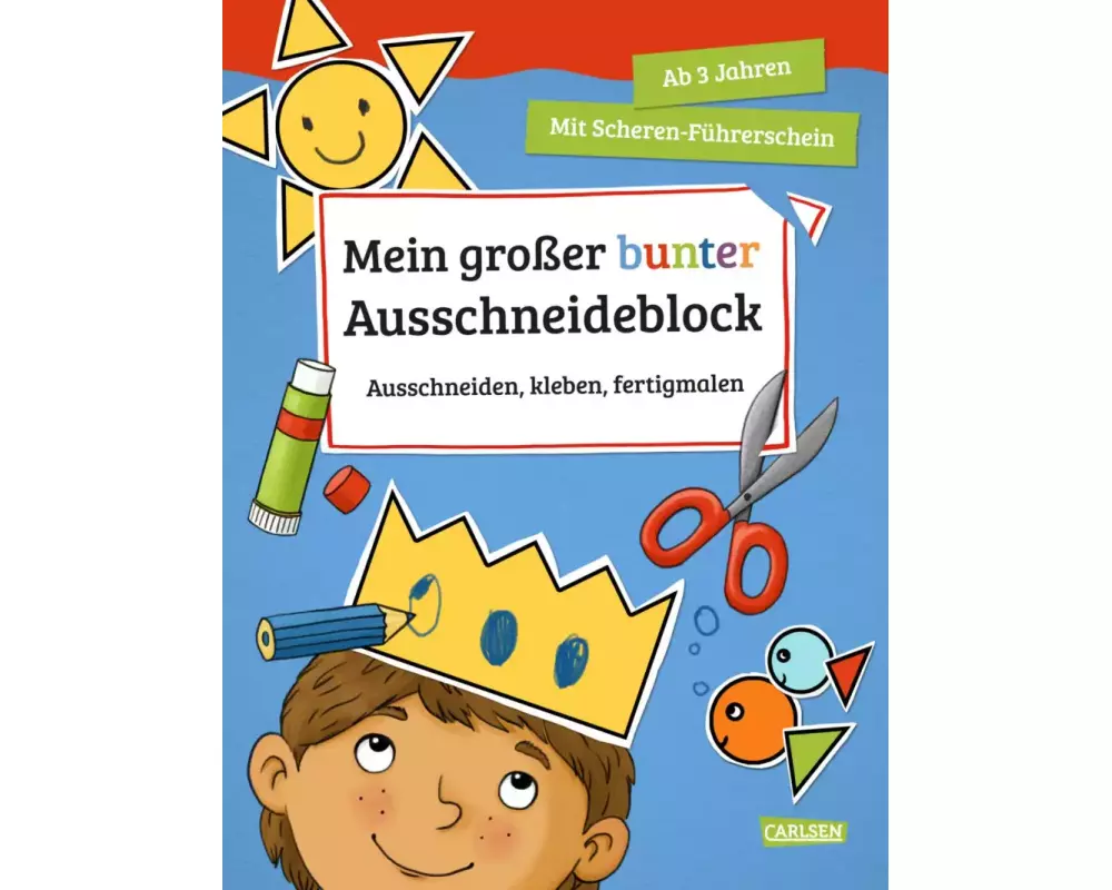 Mein großer bunter Ausschneideblock