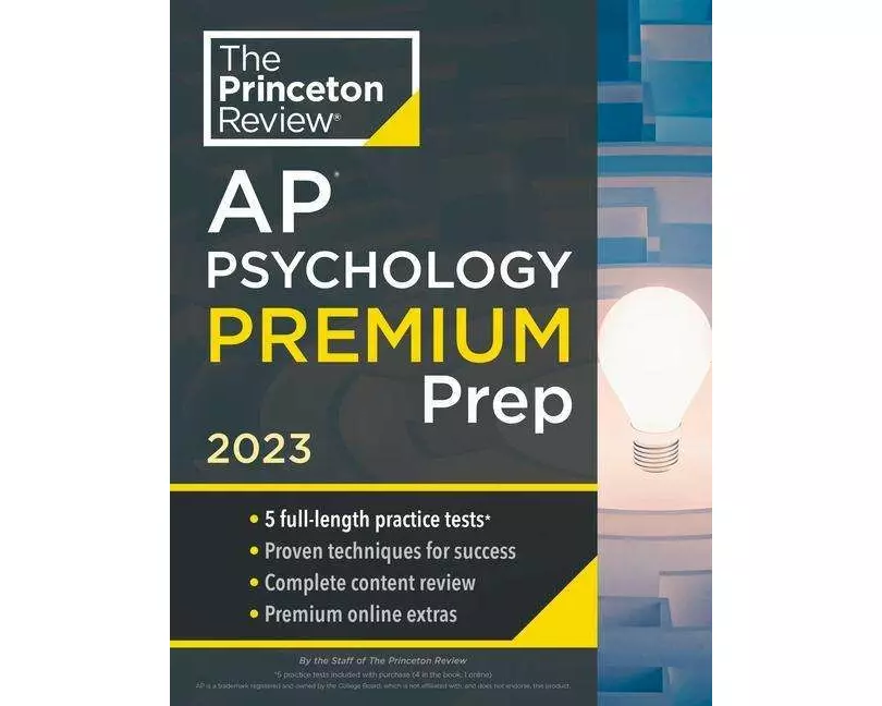 Princeton Review AP Psychology Premium Prep, 2023