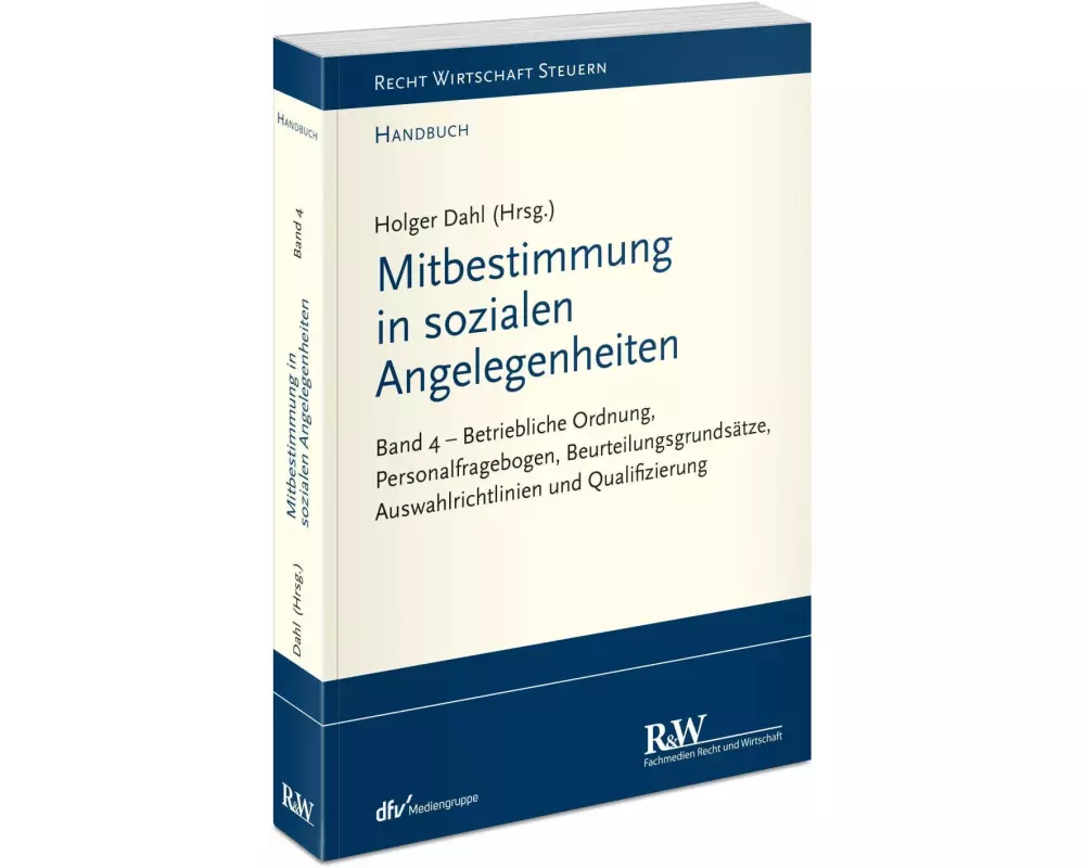 Mitbestimmung in sozialen Angelegenheiten, Band 4