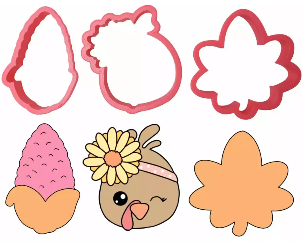 Cut my Cookies Guetzli-Ausstecher Serie Thanksgiving