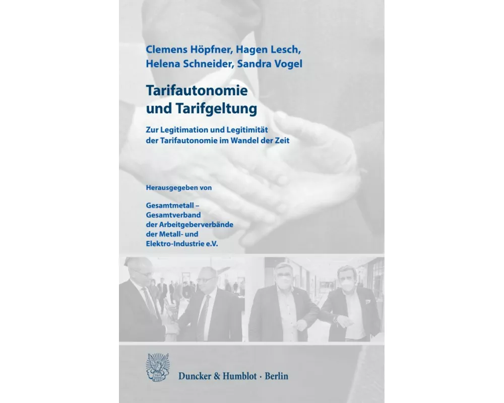 Tarifautonomie und Tarifgeltung