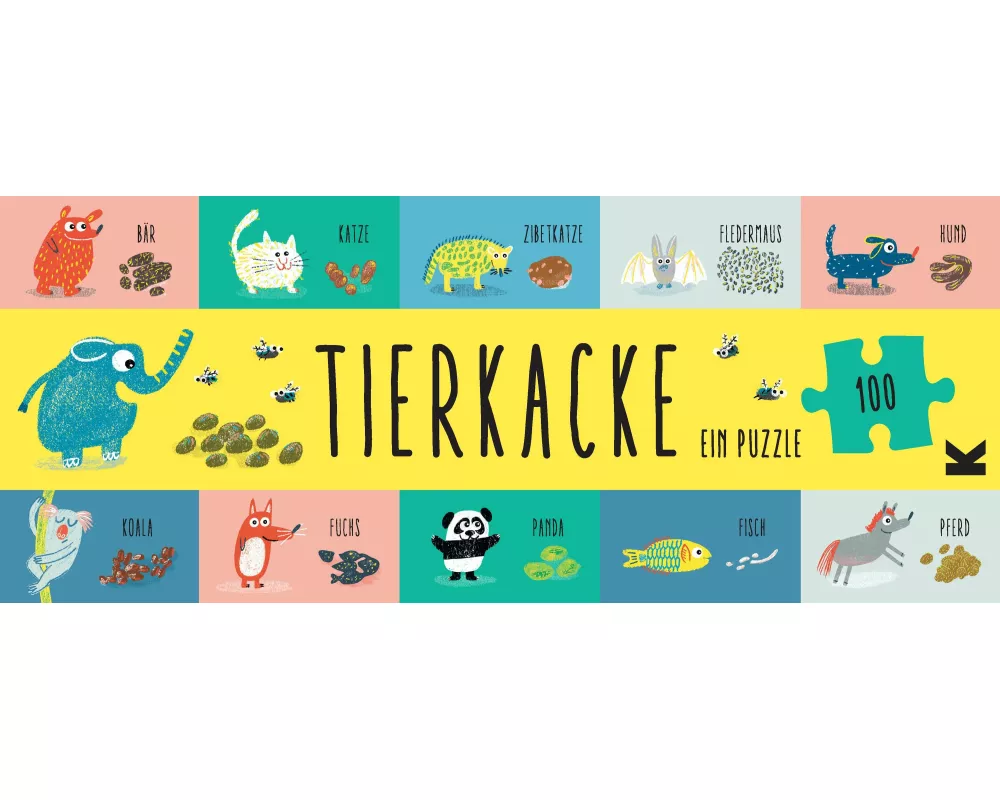 Tierkacke Puzzle