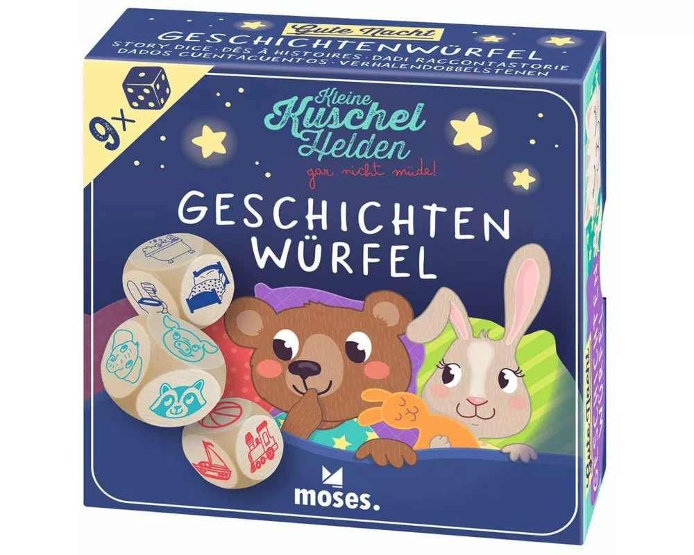 Geschichtenwürfel Kuschelhelden