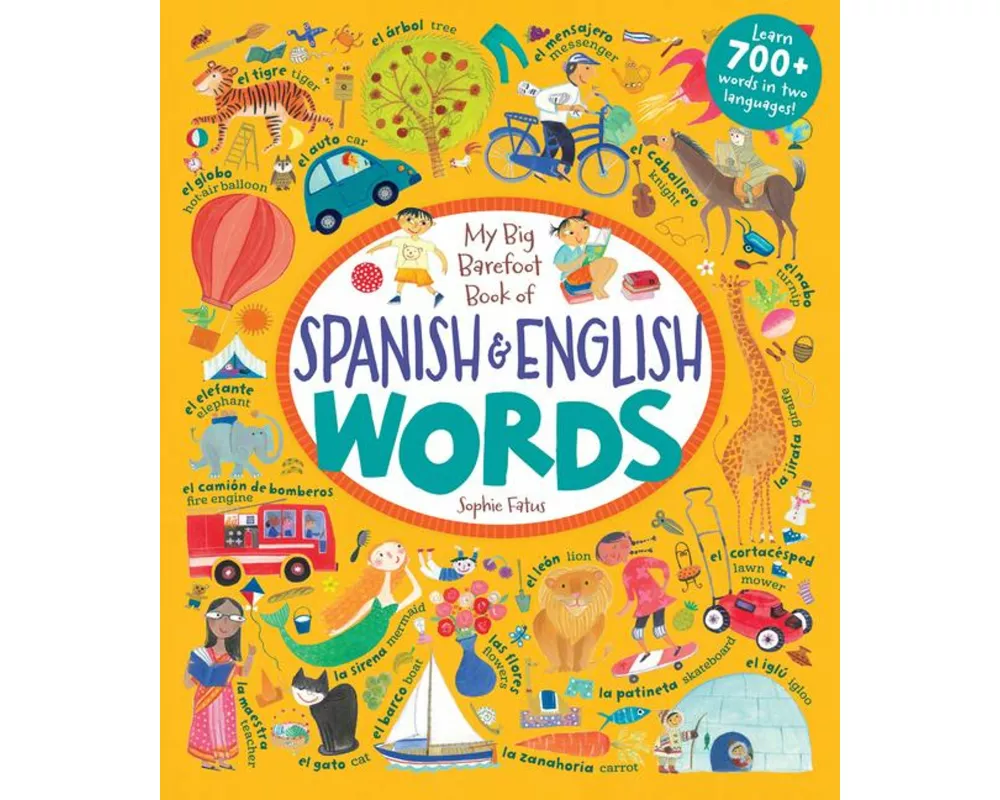 My Big Barefoot Book of Spanish and English Words
