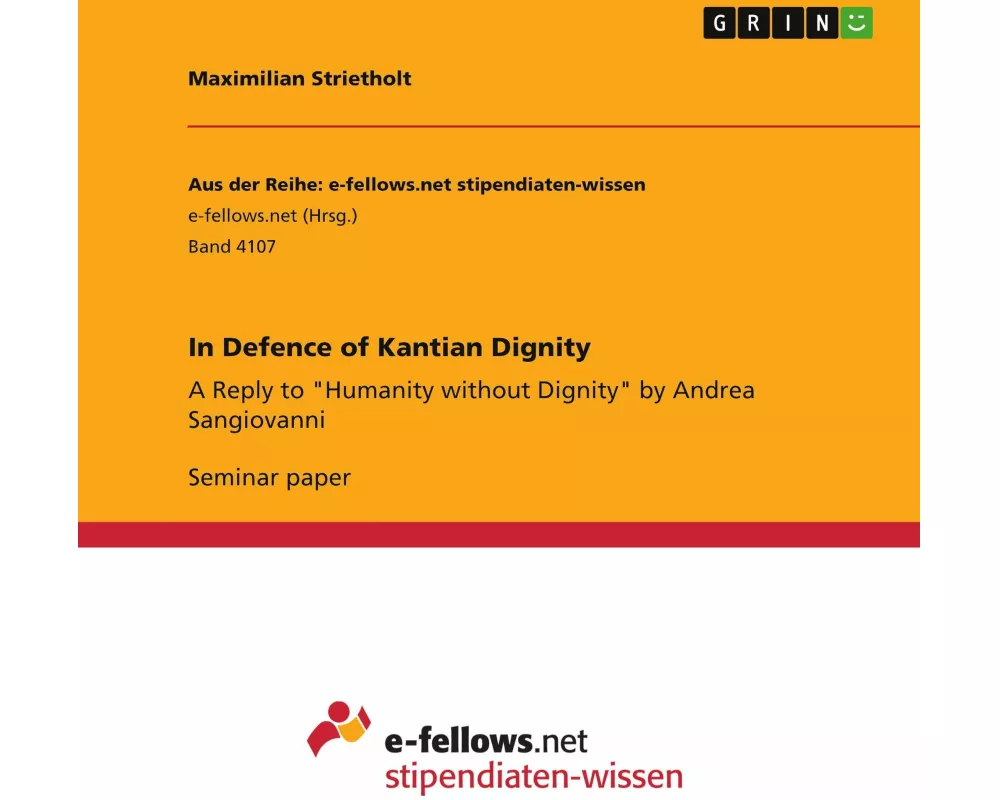 In Defence of Kantian Dignity
