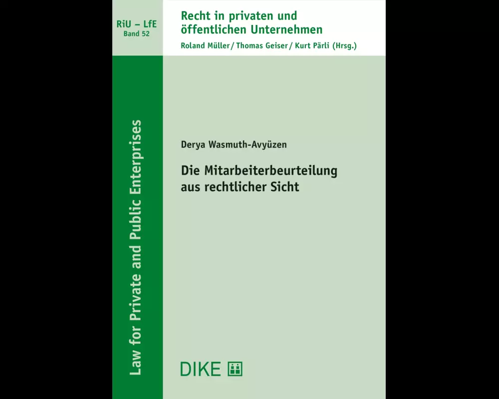 Die Mitarbeiterbeurteilung aus rechtlicher Sicht