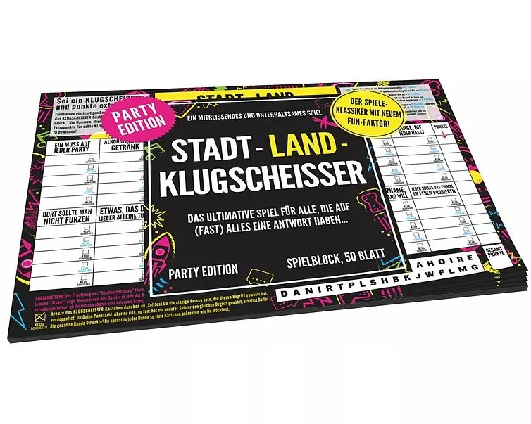 Stadt-Land-Klugscheisser - Party Edition