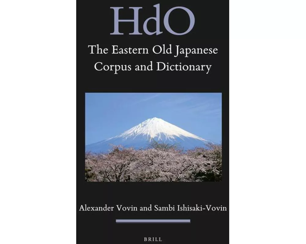 The Eastern Old Japanese Corpus and Dictionary