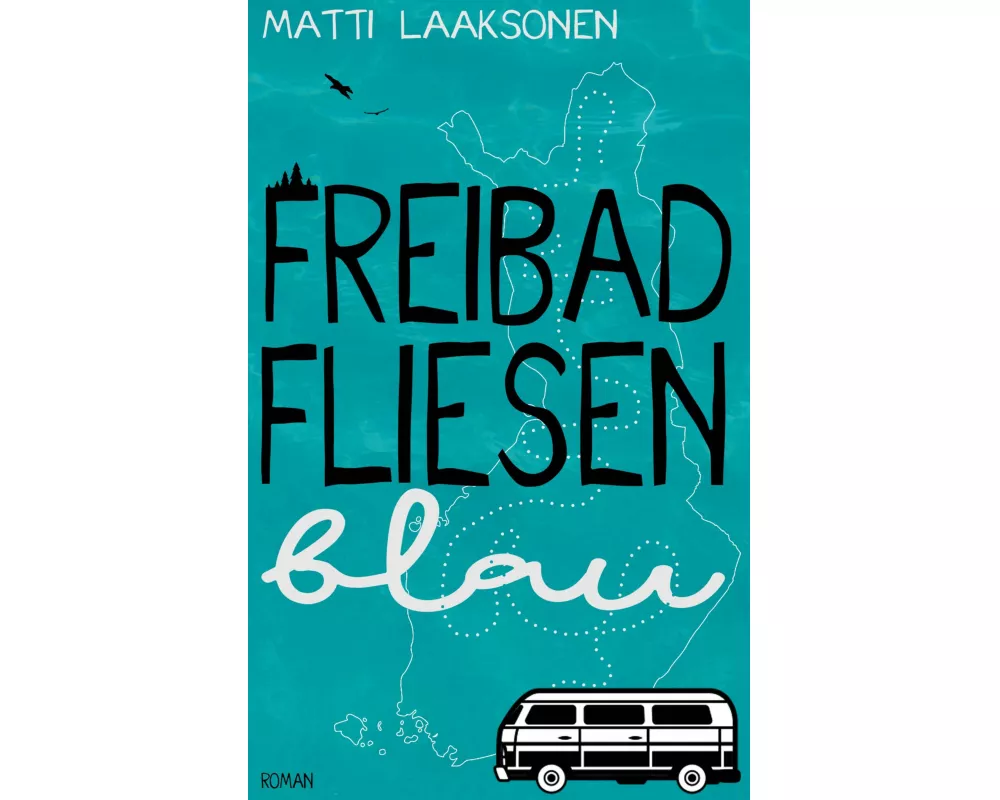 Freibadfliesenblau