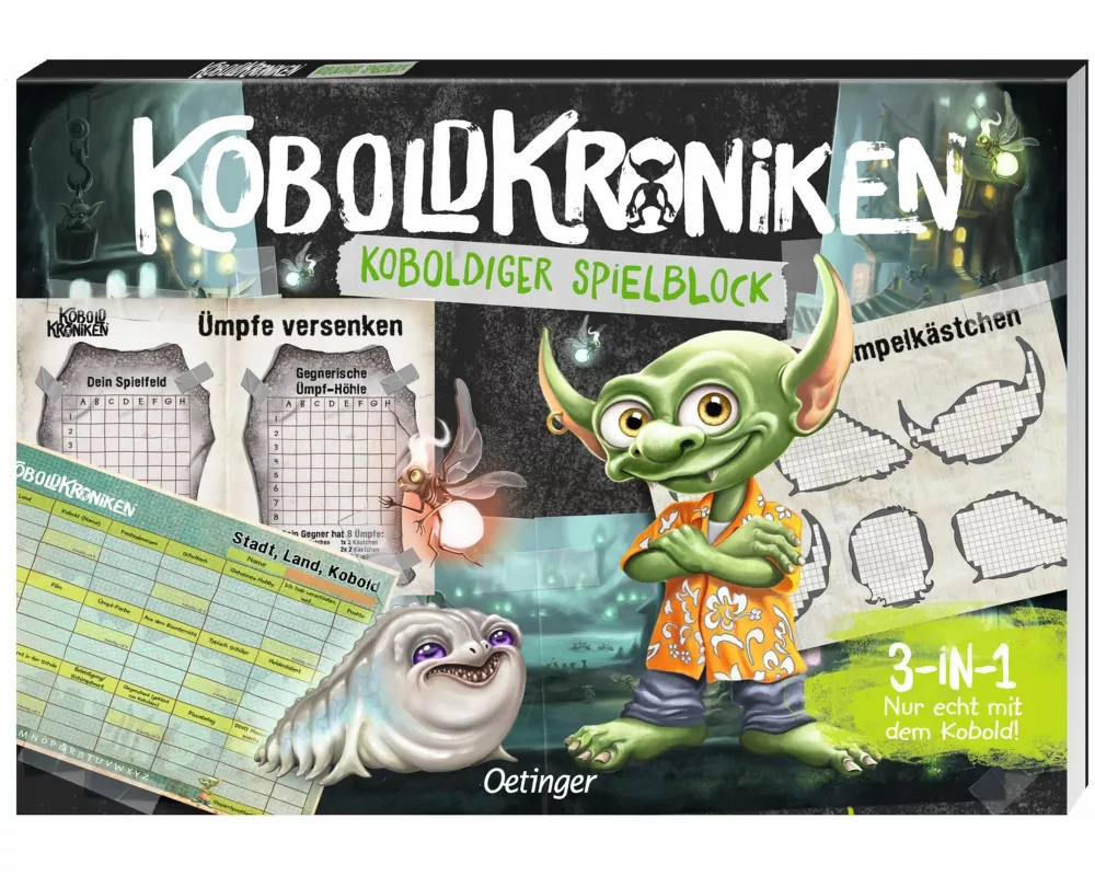 KoboldKroniken. Koboldiger Spielblock