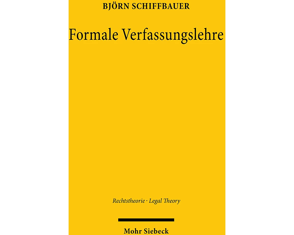 Formale Verfassungslehre