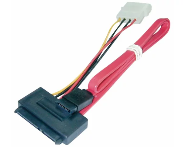 LINDY Internal SATA combo cable 0.3m Data & power, W/5,25 inch power