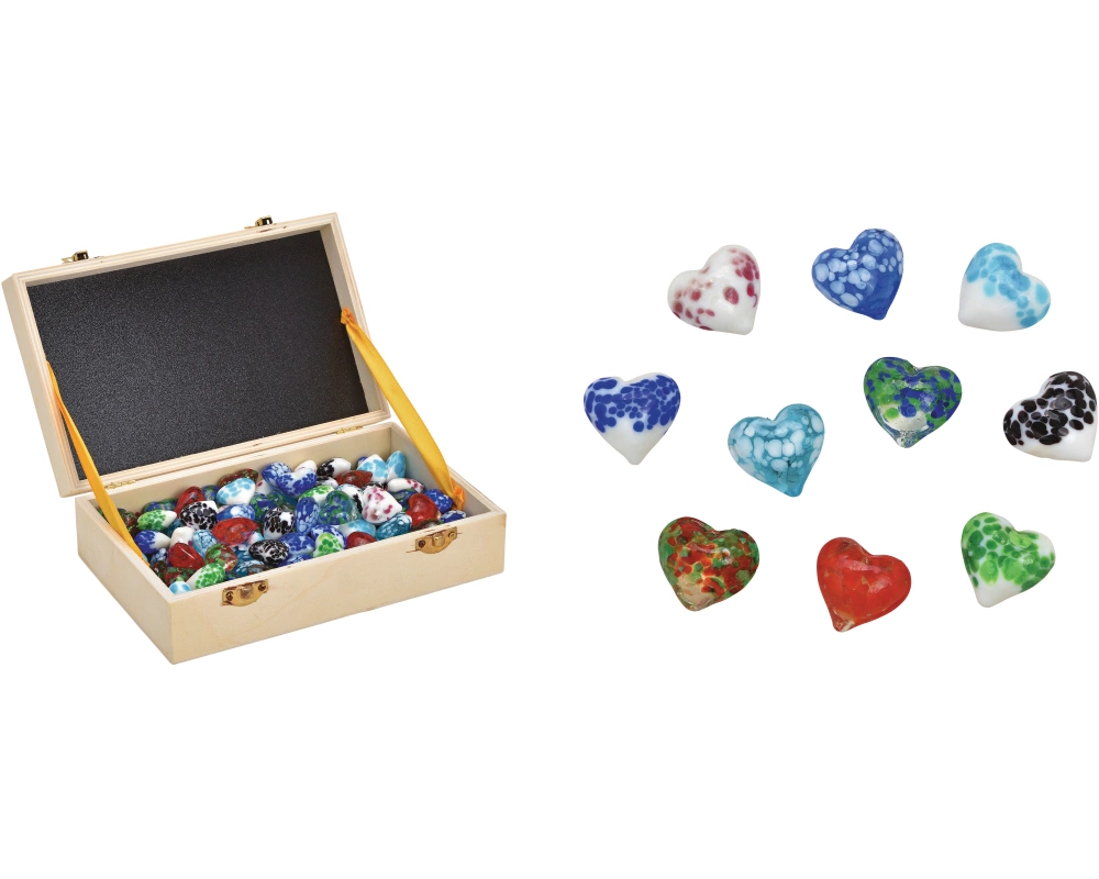 ROOST Glasherz 10028993 10-fach 2.5cm