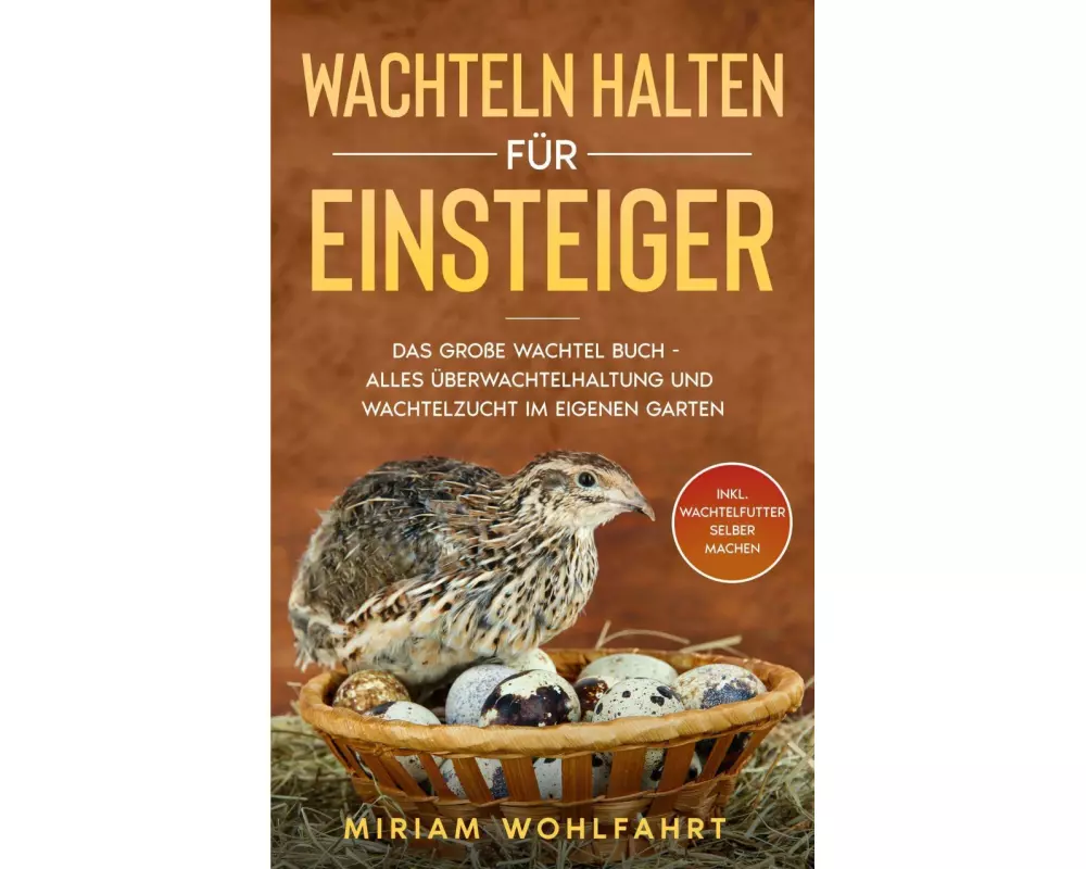 Wachteln halten für Einsteiger