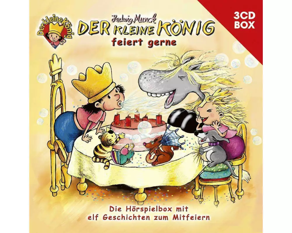 3-CD Hörspielbox Vol. 2 - feiert gerne