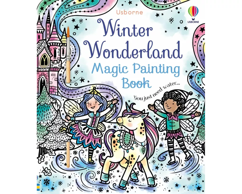 Winter Wonderland Magic Painting Book