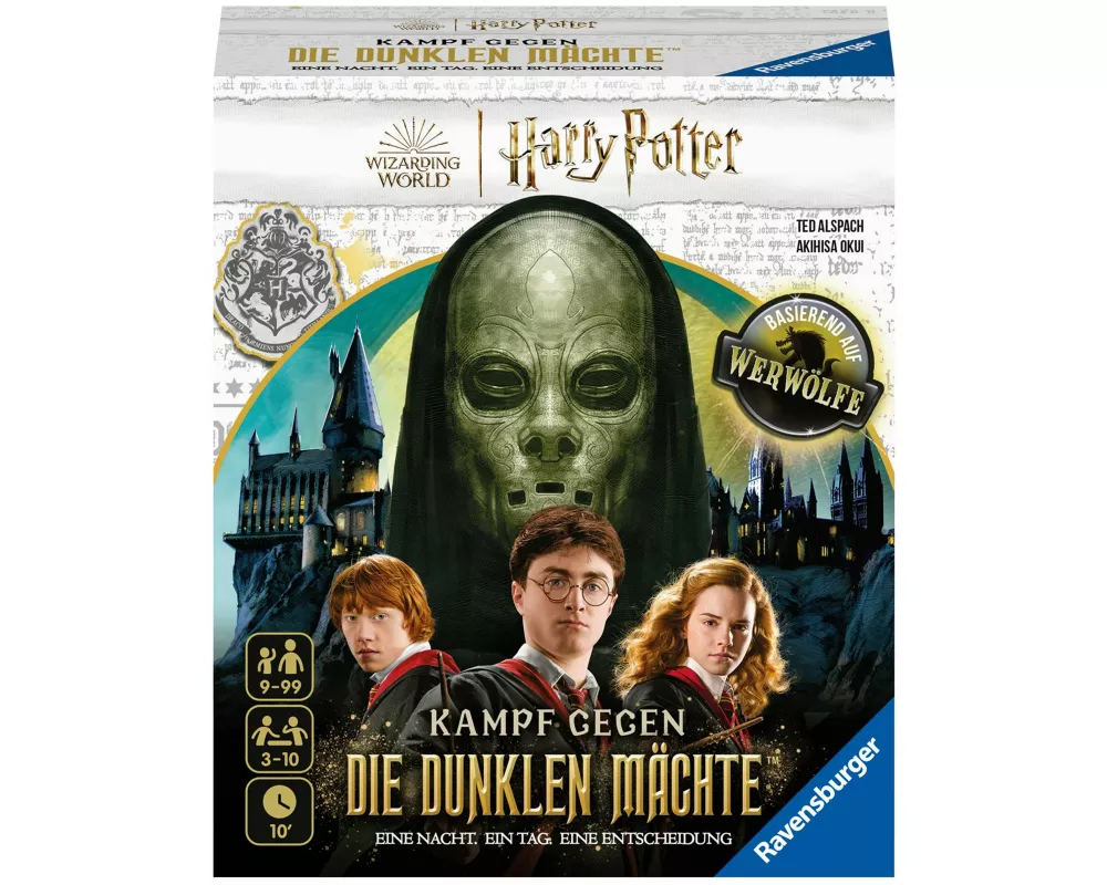 Harry Potter: Kampf gegen die dunklen Mächte - Gesellschaftsspiel & Brettspiel ab 9 Jahre