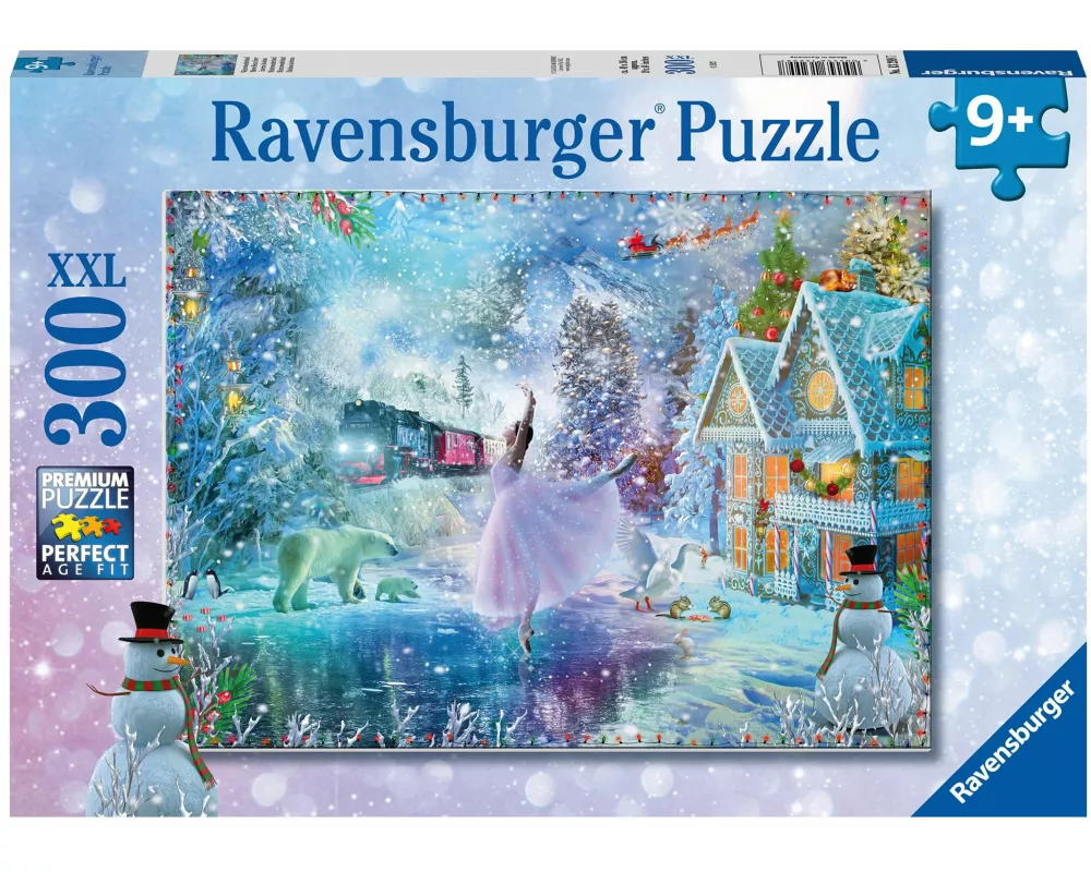 Ravensburger Kinderpuzzle - Winterwunderland - 300 Teile Puzzle für Kinder ab 9 Jahren
