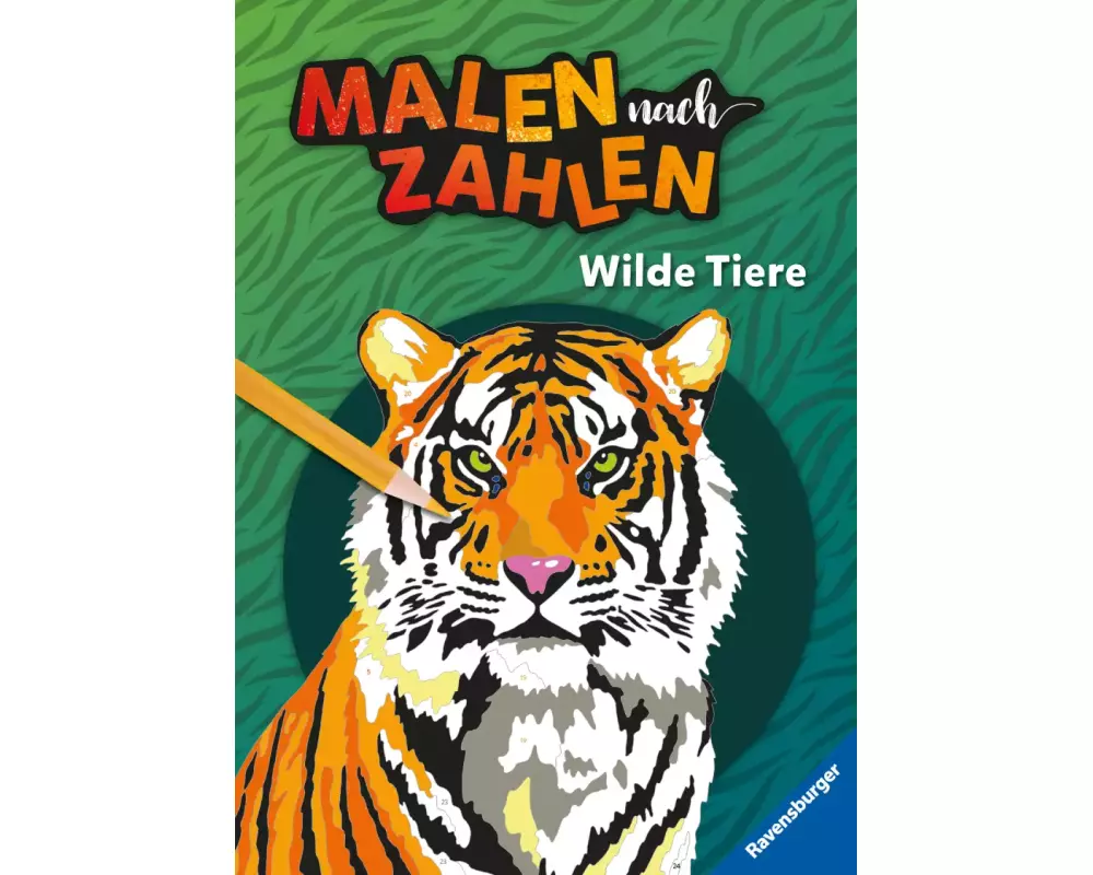 Malen nach Zahlen - Wilde Tiere