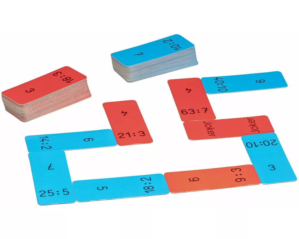 Domino Division im 100er Zahlenraum