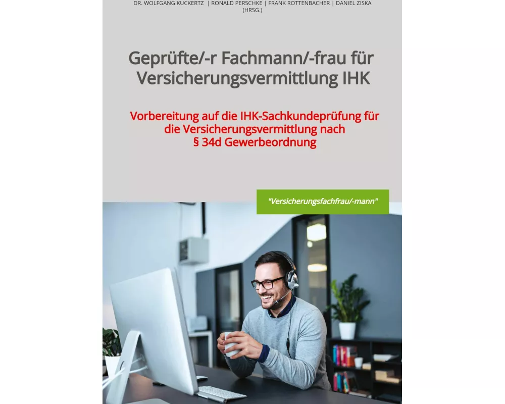 Geprüfte/-r Fachmann/-frau für Versicherungsvermittlung IHK