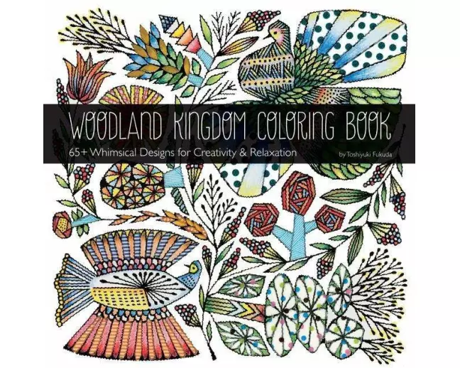 Woodland Kingdom Coloring Book
