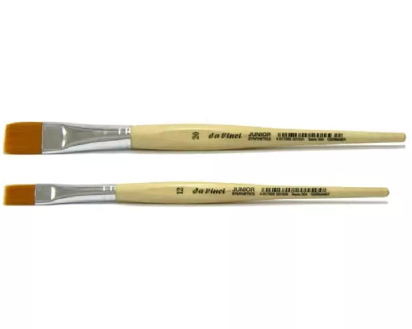 Da Vinci Synthetikhaarpinsel 304 1 Stück, Grösse 10, Flach