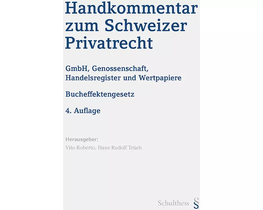 Handkommentar zum Schweizer Privatrecht