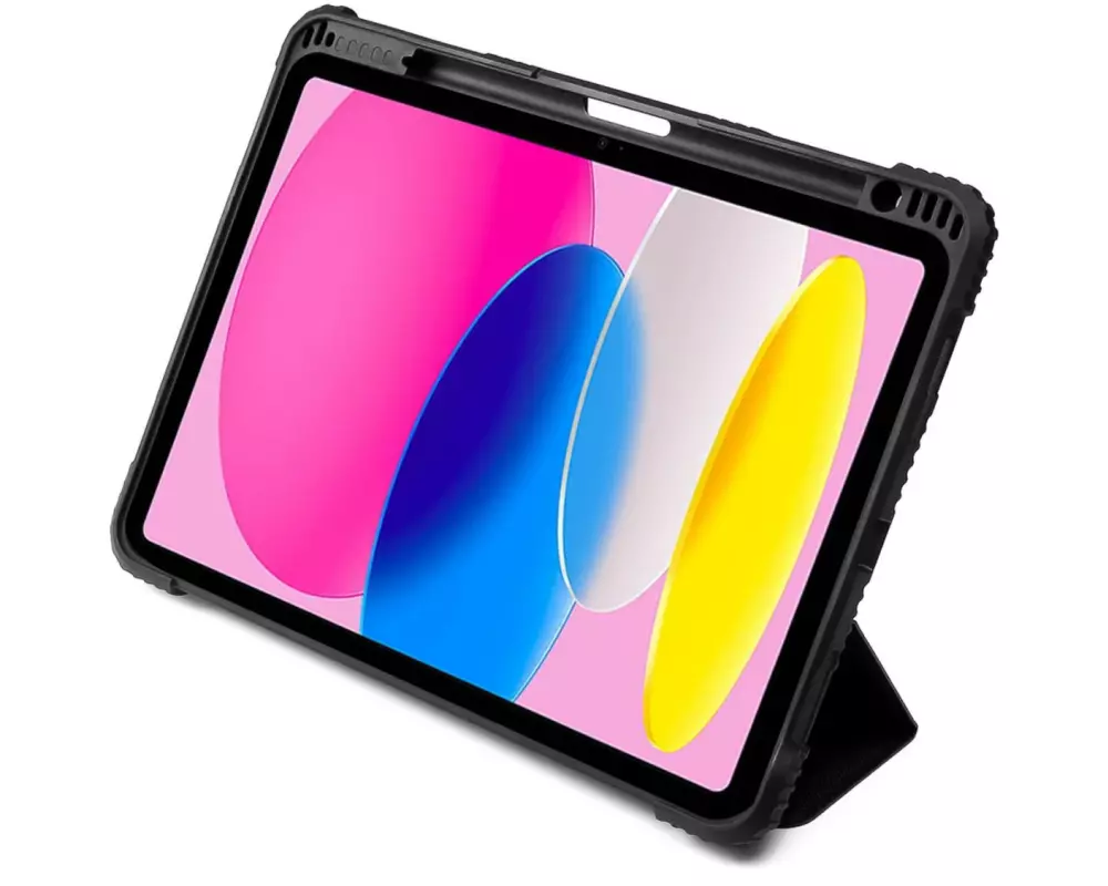 4smarts Tablet Book Cover Folio Case Endurance iPad 10.9" Schwarz